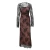 Customizable Sexy Lace Side Square-neck Dress Autumn Elegant Women Slim Evening Party Dresses LYQ501092