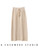 CHICUU Women's 100% Cashmere Knitted Skirt A-line Skirt Autumn Winter Thick Warm Office Lady Grace Style Cashmere Knitwear Skirt