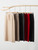 CHICUU Women's 100% Cashmere Knitted Skirt A-line Skirt Autumn Winter Thick Warm Office Lady Grace Style Cashmere Knitwear Skirt