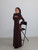 Huhugirl Sexy Sheath Women's Maxi Dresses Solid Turtleneck Regular Long Sleeves Hollow Out Slim Fit Bodycon Party Vestidos Robes