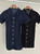 Retro Elegant Collared Single Button Design Slimming Short Sleeve Denim Dress Women's Commute Style Spring Autumn Winter Dress