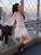 Autumn Solid Elegant Fairy Dress Women Lace Vintage Designer Party Slim Min Dress Female Female Korean Style Princess Dress 2023