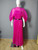 Miyake Pleated 2025 Spring/Summer New Casual Long Dress, Loose Hand-pleated, Loose Evening Dress