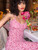 Hugcitar Ruffle Floral Print Sleeveless Backless Slip Draped Midi Dress Sexy Skinny 2025 Summer Outfit Streetwear Party Club Y2K