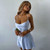 Fashion New Spring Summer Woman Sexy Low Cut Backless Slip Dress Lady Casual Wrap Hip Mini Skirt Nightclub Clothes Party Gift