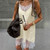 Linad Sexy Lace Spaghetti Strap Short Dress Summer Street Chic Cotton Straight Dresses Women Casual Sleeveless Dress Female 2025