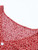 Msfilia Summer Women's V Neck Holiday Print Short Sleeve Lace Up A Line Chic Floral Dress For Fashion