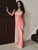 Tossy Sexy Lace Printed Halter Dresses Female V-Neck High Waist Slim Backless Spaghetti Party Dress Evening Women's Summer Dress