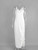 Tossy Sexy Lace Printed Halter Dresses Female V-Neck High Waist Slim Backless Spaghetti Party Dress Evening Women's Summer Dress