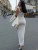 Fashion Strap Off Shoulder Maxi Dress Women's Elegant Solid Color Sleeveless High Waist U Neck Evening Party Long Dress