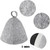 Sauna Hats, Sauna Caps Sauna Hats Sauna Accessories Felt Sauna Cap for Men and Women Home Sauna Steam Cap for Steam Room