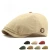 2025 New Hats for Men and Women Wearing British Retro Beret Hat Fashion Casual Berets Caps for Women Solid Color Adjustable Cap