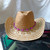 hats beach hat bohemian flat brim hat hand woven straw hat ladies summer vacation travel sun hat