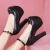 15cm Small Size 32-43 Thick Bottom Gold Red Wedding Shoes Women Platform Pumps 2026 Fall Block Super High Heels Shoes Model