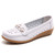 Woman Shoes Breathable Leather Shoes For Women Low Heels Casual Zapatos Mujer Elegant Heel Women's Shoes Flats Female Footwear