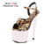 shoes for women 2022 Fashion Women Pumps Retro Thin Heels Sandals Leopard Spring Platform Dress Party Wedding Basic Shoes Woman