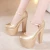 Catwalk 15cm Small Size 32-43 Sexy Extreme Block High Heels Shoes Spring 2025 Trend Bright Leather Chunky Platform Pumps Model