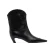 Embroidered Square Toe Cat Heel Western Cowboy Boots Woman Winter 2025 Slip-On Shaped Heel Slim Boots Fashion Shoes for Women