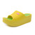 Summer Woman Slippers Thick Bottom Platform Open Toe Females Shoes Solid Non Slip Ladies Sandals Wear-resistant Slides 2022 New