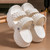 Comwarm Fashion Women's Slippers Platform Outdoor Female Slides Slip On Concise Slides EVA Soft Sole Comfortable Women's Sandals