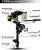 Four-stroke 4hp Marine Outboards Air-cooled Outboard Propeller Boat Engine Hookup Rubber Boat Inflatable Boat Outboard Motor