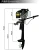 Four-stroke 4hp Marine Outboards Air-cooled Outboard Propeller Boat Engine Hookup Rubber Boat Inflatable Boat Outboard Motor