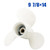 Propeller 9 7/8x14-F for Yamaha Outboard Engines 20HP 25HP 30HP F20 F25 F45 10 Tooth Spline RH 664-45952-00-EL