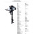 Boat Engine 4 Stroke 4HP Outboard Motor Gasoline