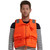 Emergency Flotation Vest for Adults, Easy On/Off Zipper Life Jacket with Pockets, Essential for Boating, Floods or Storms