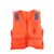 Emergency Flotation Vest for Adults, Easy On/Off Zipper Life Jacket with Pockets, Essential for Boating, Floods or Storms
