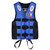S -XXXL Swimming Boating Life Jacket Skiing Vest Survival Suit Outdoor Polyester Life Jacket for Adult Children with Whistle