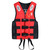 2024 S -XXXL Swimming Boating Life Jacket Skiing Vest Survival Suit Outdoor Polyester Life Jacket for Adult Children Whistle