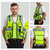 Safety Vests High-Quality Multi-Pocket Multifunctional Protection Vest Construction Site Security Duty Uniforms Working Clothes