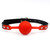 Adult Games Mouth Stuffed PU Leather Band Bondage Sex Toys for Couples Oral Fixation Silicone Ball Mouth Gag Restraints