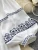 Women's Bohemia Blouse Embroidered Autumn Spring O-neck Collar Bow Tie Lantern Sleeve Top Blusas Mujer Female Tops BL020