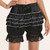 Satin Lace Ruffles Lolita Bloomers Shorts Pants Women Pink Tiered Kawaii Pumpkin Panties Y2k Vintage Victorian Bloomer