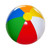 12"/16" Inflatable Large Beach Balls for Kids Adults Durable Pool Toys for Summer Water Games Rainbow Beachball Party Favors