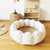 Round Petal Soft PVC Inflatable Baby Paddling Pool 90x25cm, for Toddlers Bath Household Outdoor Swimming Pool to Enjoy Splashing