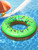 Fruit pool float, watermelon kiwi orange lemon swim ring, beach ball - inflatable tube floating water toys