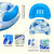 1pcInflatable Pool Float - Adult U-shaped Mesh Float Bed, Suitable for Sunbathing, Lakeside, Beach, and Water Floatation Leisure