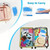 Inflatable Foldable Floating Row Swimming Pool Party Water Hammock Air Mattresses Pvc Stripe Water Floating Inflatable Mat