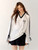 HOUZHOU Vintage Y2k Women Sports T-shirts Oversized V-neck Black Jersey Top Long Sleeve Graphic Tee Coquette Aesthetic Blokecore