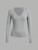 3-piece set of women's long-sleeved shirts, deep V-neck, basic style, warm top, undershirt