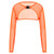 Women Sexy Sheer Mesh Long Sleeve Crop Top Solid Color Leopard See Through Rave Party Cover Up T-Shirt with Buckle