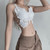 Sexy Butterfly Lace Bras For Women Backless All-in-one Bralette Women's Hollow Embroidered Butterfly Top Hollow Bra