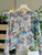 Sheer Mesh Sun Protective Shirt Women's Summer Loose Slim Fit Long Sleeve Print Cover Shirt