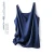 Women's Silk-Like Strapless Vest Top V-Neck Sexy Camisole for Suit Casual Wear Breathable Inner or Outer Top Layer Satin Tee