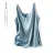 Women's Silk-Like Strapless Vest Top V-Neck Sexy Camisole for Suit Casual Wear Breathable Inner or Outer Top Layer Satin Tee