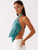 Mozision Tie Dye Halter Sexy Tank Tops Women Pullover Vest Summer Fashion Hollow Out Off-shoulder Sleeveless Backless Crop Top