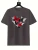 Women's Red Butterfly Heart Print T-Shirt Short Sleeve Round Neck Casual Top for Spring Summer & All-Season Wear